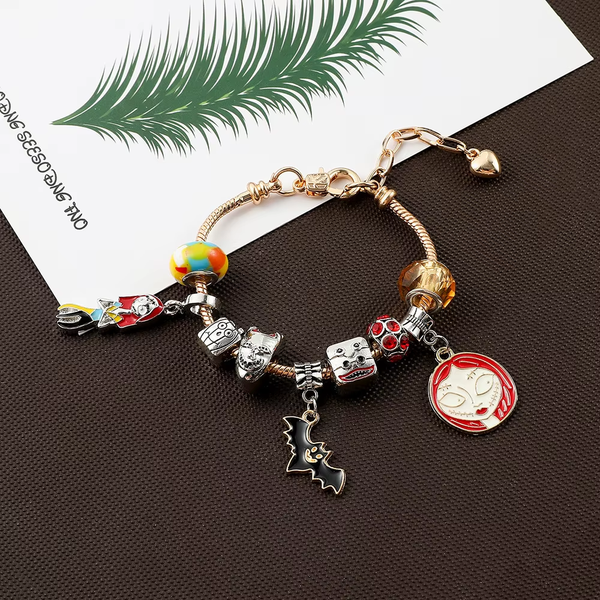 Halloween Treasures Charm Bracelet Halloween Treasure Bracelet